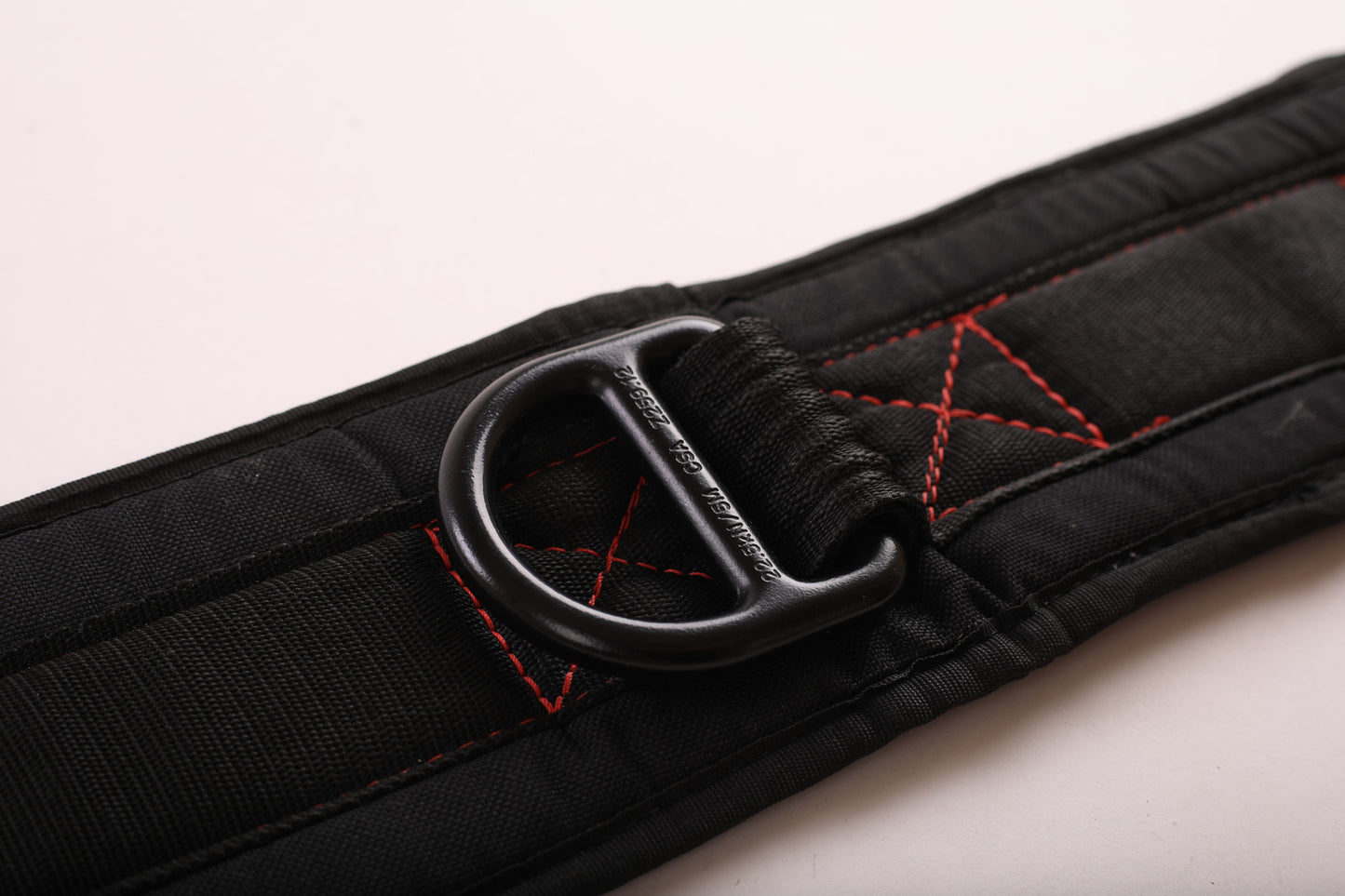 Safety belt - black/red