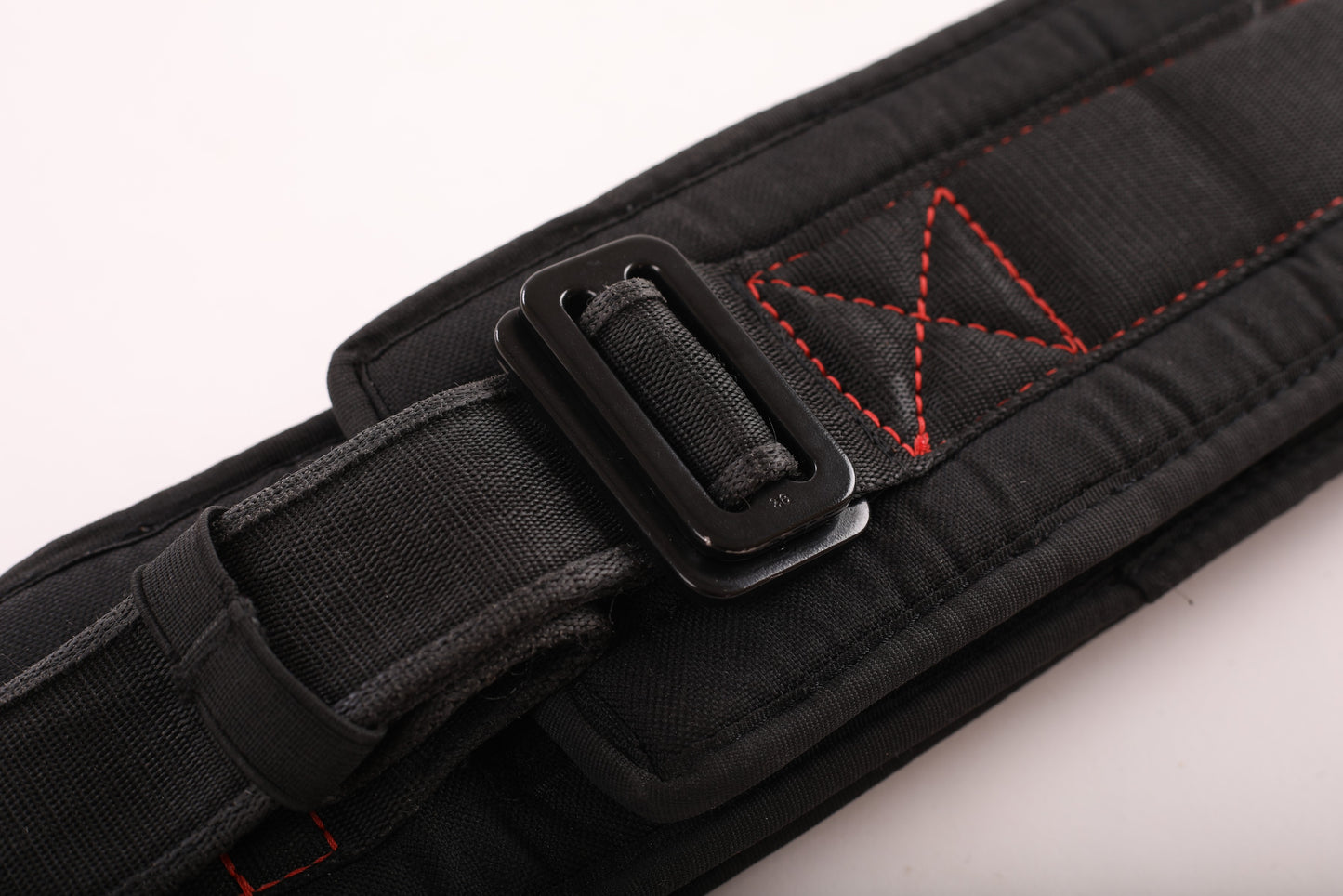 Safety belt - black/red