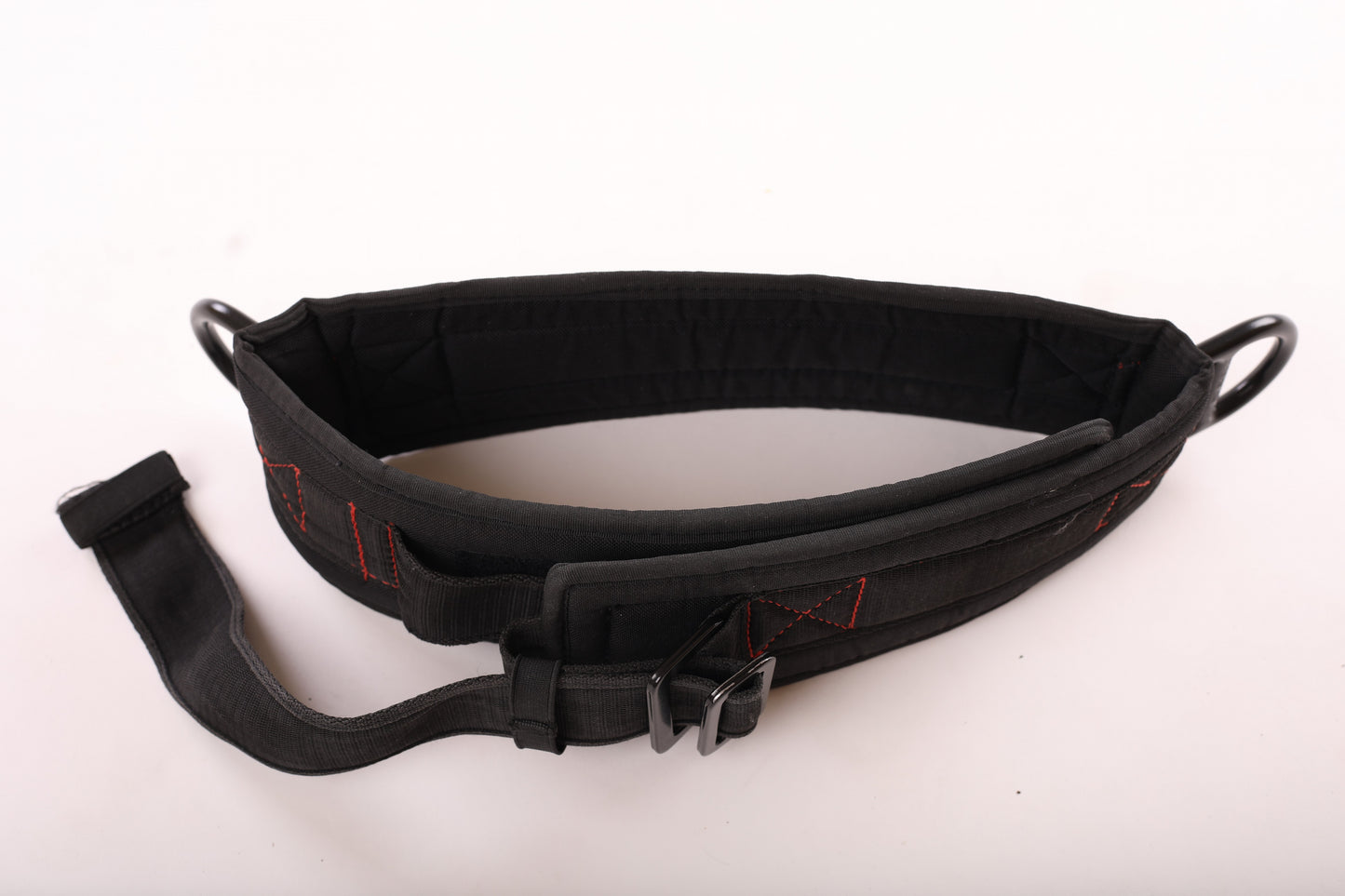 Safety belt - black/red